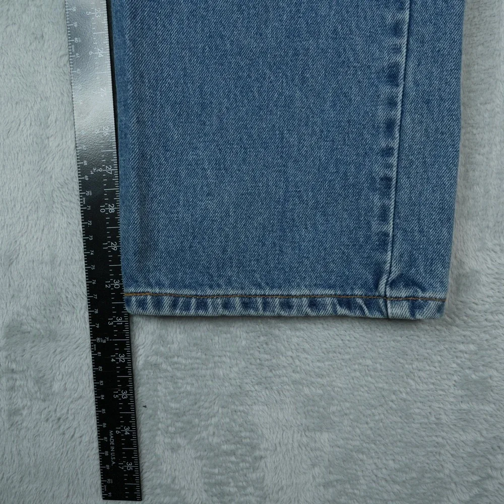 90s‎ Vintage Levis 505 Jeans Mens 36x30 Blue Regular Fit Straight Leg 1998 Denim